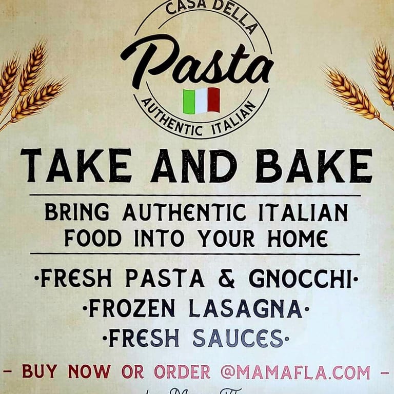 Take & Bake lasagna